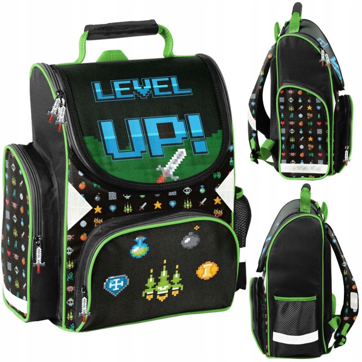 Ранець шкільний PASO LEVEL UP для хлопчика геймерський — фото 2