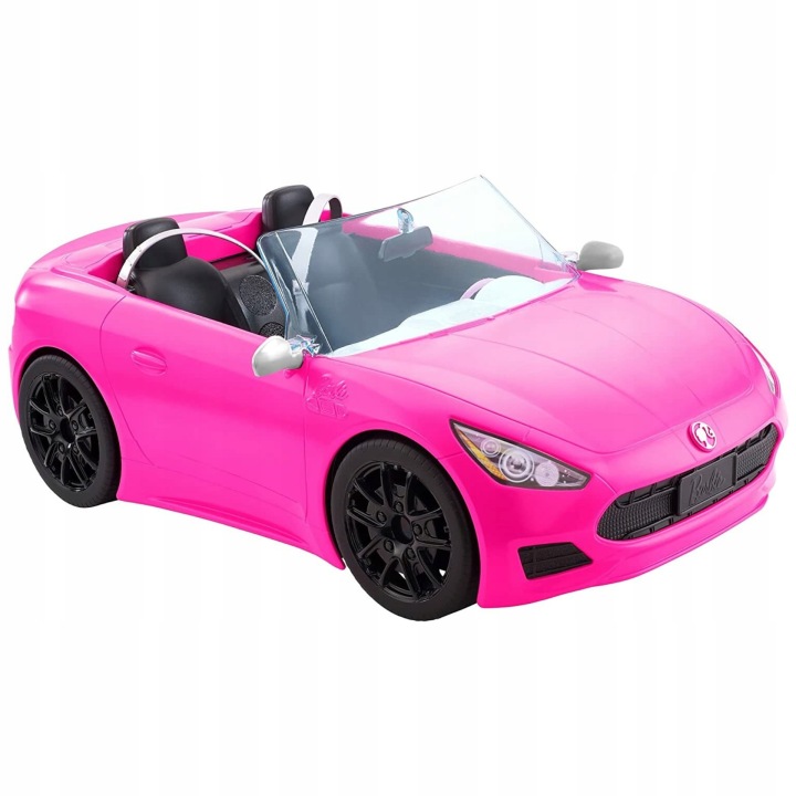 BARBIE рожевий кабріолет авто автомобіль іграшка для ляльки дівчинки HBT92 — фото 5