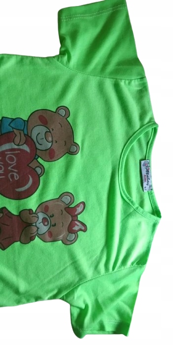 T shirt Bluzka dziewczęca krótki rękaw do przedszkola — zdjęcie 7