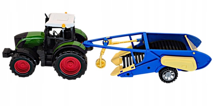Великий Трактор JOHN DEERE з Причепом Захист від ударів Для Картоплі Привід — фото 9