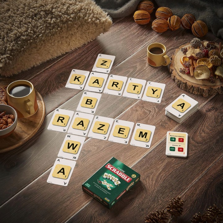 CLASSIC SCRABBLE культова гра словесна гра карткова /Piatnik/ — фото 7