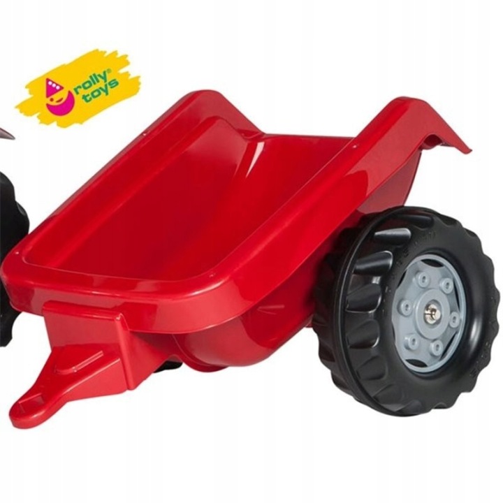 ROLLY TOYS TRAKTOR NA PEDAŁY z PRZYCZEPKĄ CASE Kod producenta 012411
