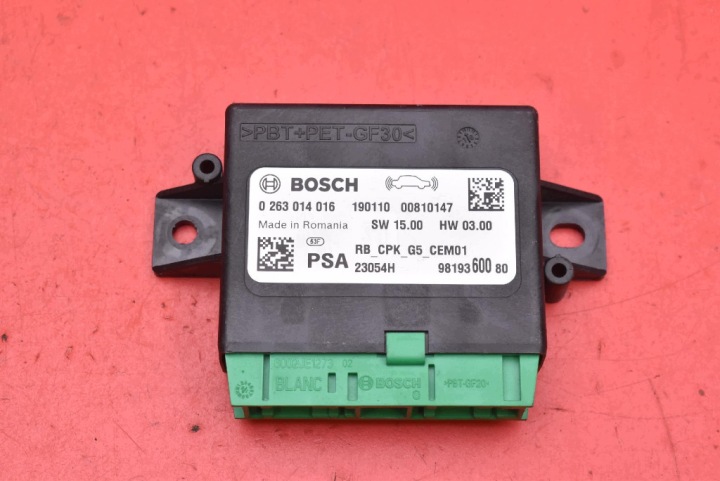 Bedienteil modul Parken PDC 9819360080 PEUGEOT 3008 2 II 16-24