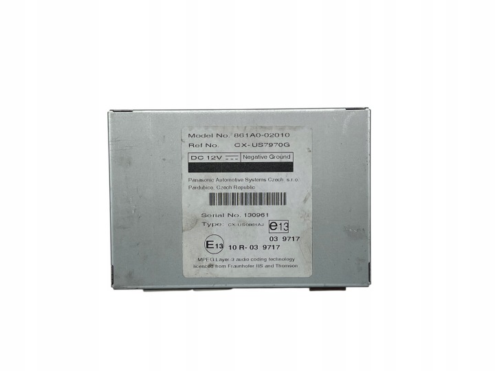 TOYOTA AURIS and module MMI KONTROLER MULTIMEDIALNY 861A0-02010 CX-US7970G