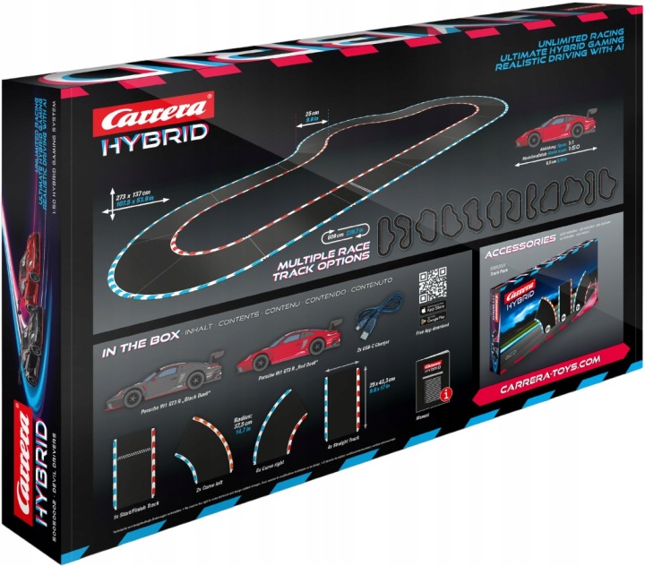 CARRERA HYBRID TRACK PACK 15 елементів - сам трек (виставковий) — фото 4