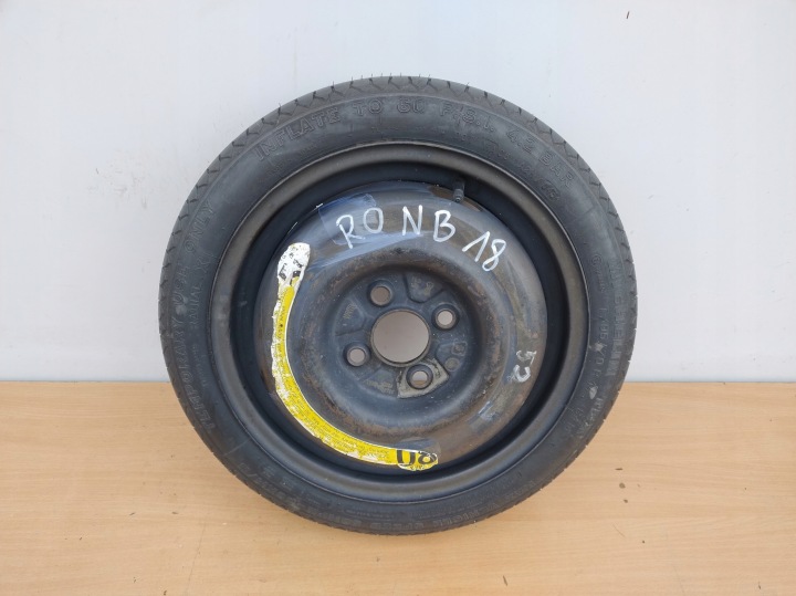 REIFEN RAD NOTRAD RESERVERAD NOTRAD VW POLO 5JX14 ET45 4X100 MICHELIN 105/70/14 RONB18