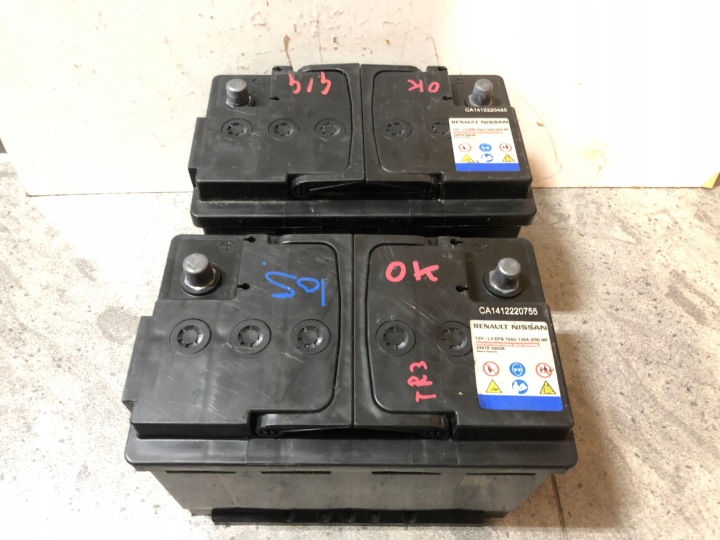 RENAULT TRAFIC IV 2.0 DCI NISSAN Batterie 12V L3 EFB 70Ah 720A 244105503R