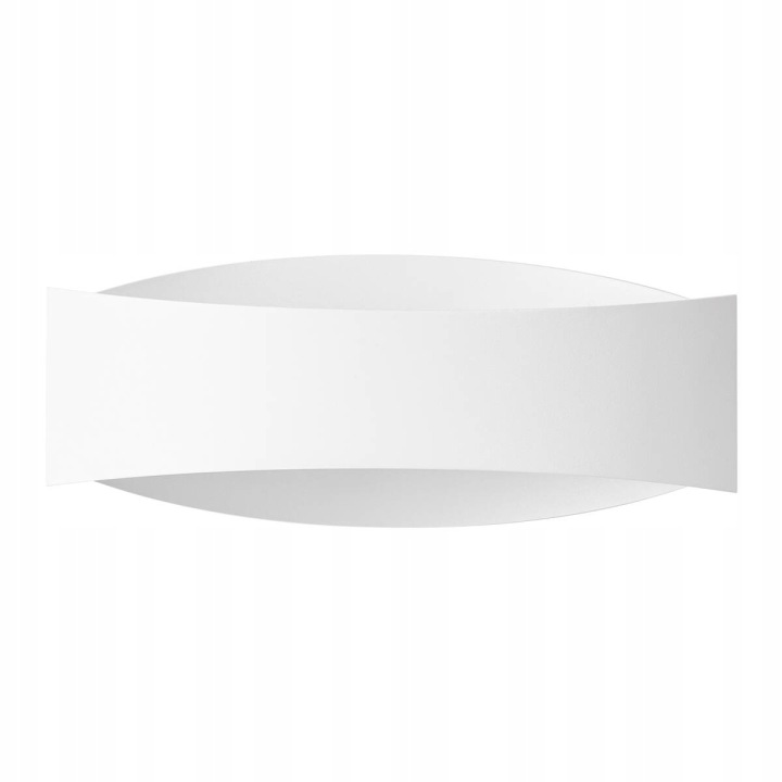 Sollux Nástěnné svítidlo minimalistické, moderní, bílá horní část