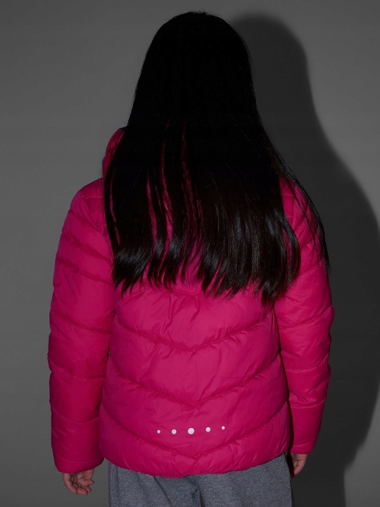 Куртка для дівчинки 4F F0739 фуксія 4FJWSS26TDJAF0739 55S р. 164 см