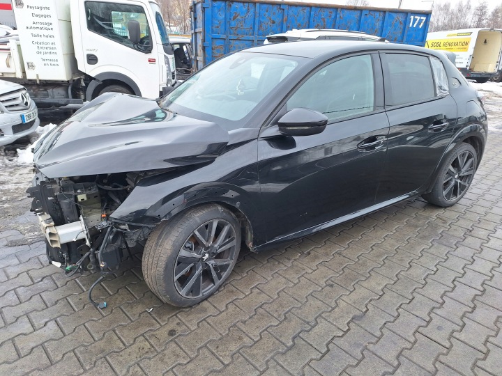 PEUGEOT e208 208 II 2 19- noir portière avant gauche sinistre avant KTVD