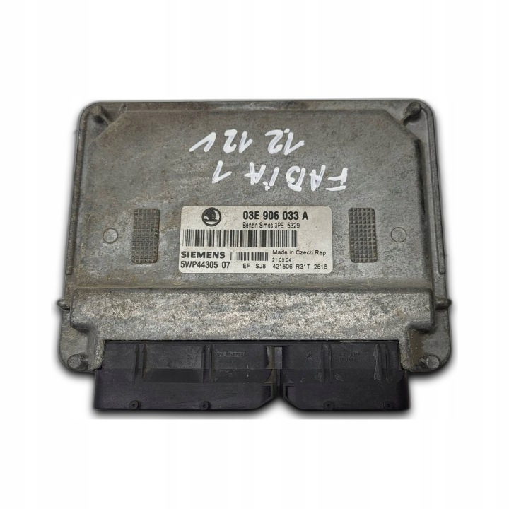 Computer Bedienteil DES MOTORS SKODA Fabia und 1.2 12V 03E906033A