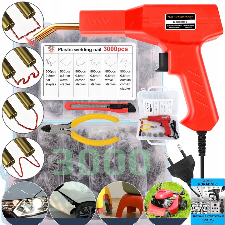 Svařovací Pistole Na Plast H50 3200 Svorek RS28 RS26