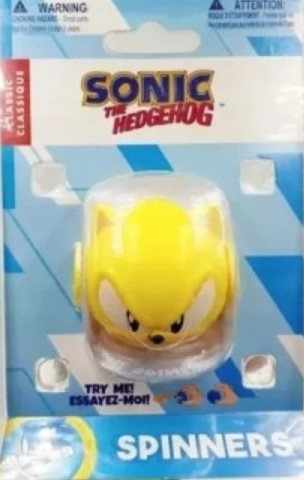 SONIC THE HEDGEHOG жовтий спінер — фото 5