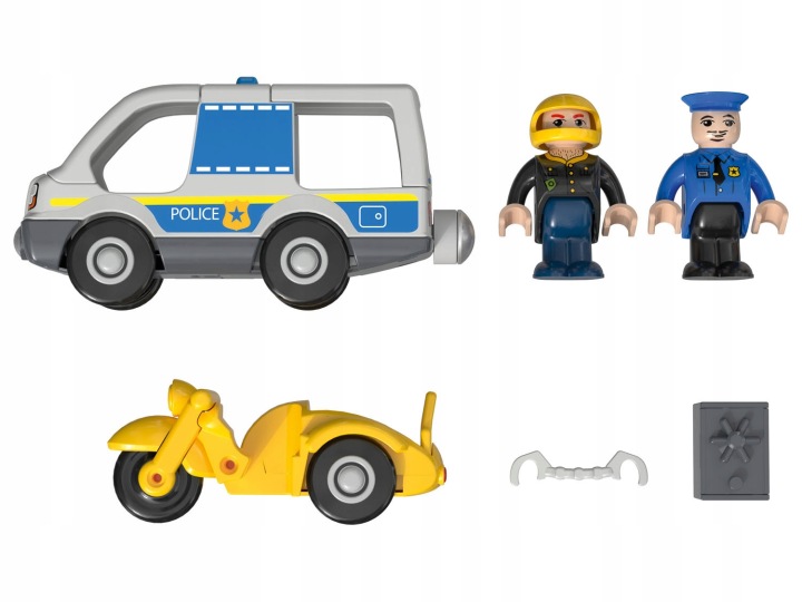 PLAYTIVE набір для дітей POLICJA на батарейки русалка + фігурки 6 елементів — фото 3