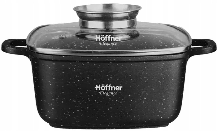 Hrnec Hrnec Hoffner 4,4L 24CM Indukce Plyn Aroma Knob