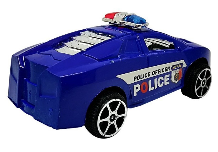 Набір Машинок Машинок Поліція Охорона з Приводом 6 шт. Lean Toys — фото 6
