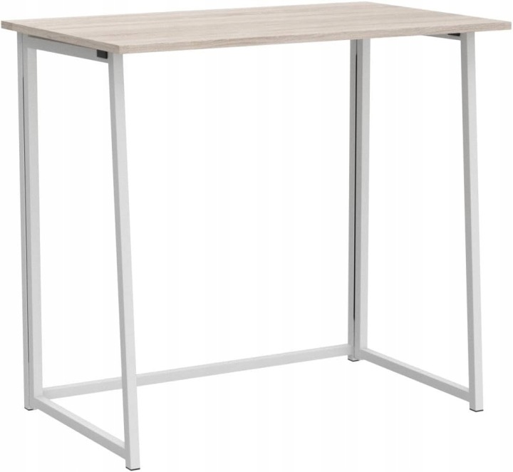 Skládací počítačový stůl 80x45 cm do domu, kanceláře, dřevo