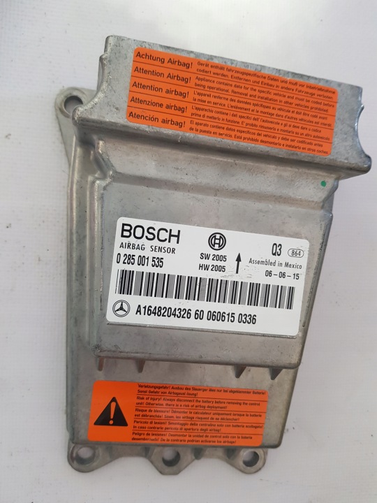 SENSOR Bedienteil AIRBAG MERCEDES ML W164 GL X164