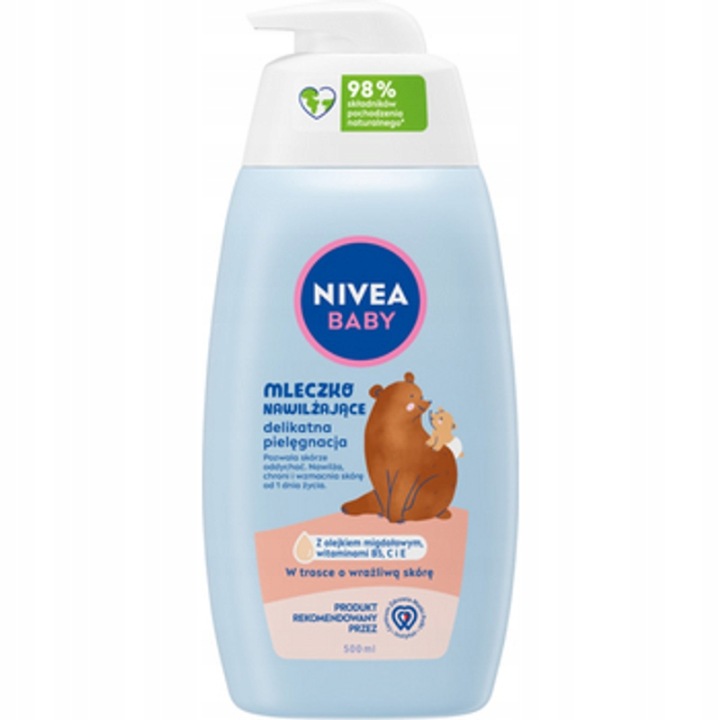 NIVEA BABY Молочко Зволожуюче ніжна догляд 500 мл X12 — фото 2