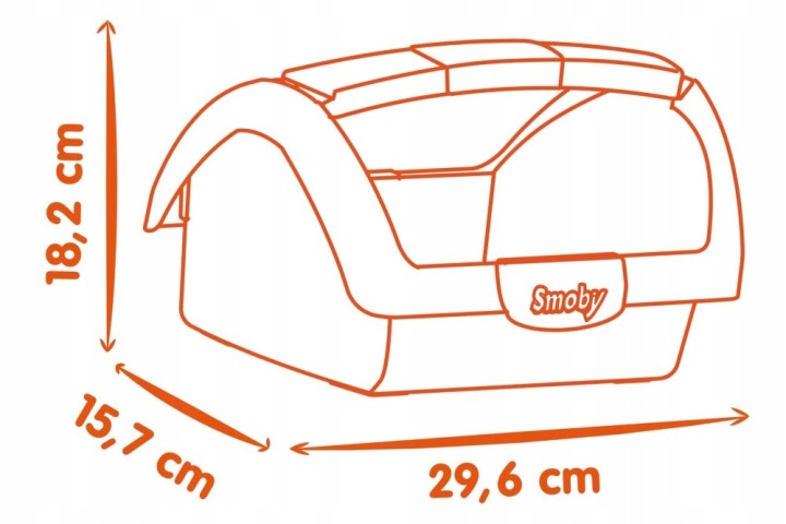Чорний Decker Ящик з інструментами для дітей Майстер Smoby — фото 4