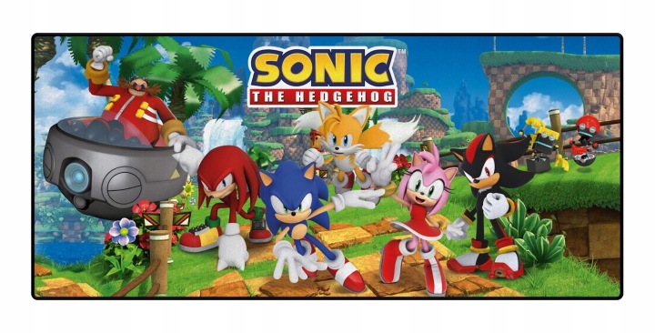 Підкладка під мишку килимок на письмовий стіл SONIC THE HEDGEHOG персонажі — фото 2