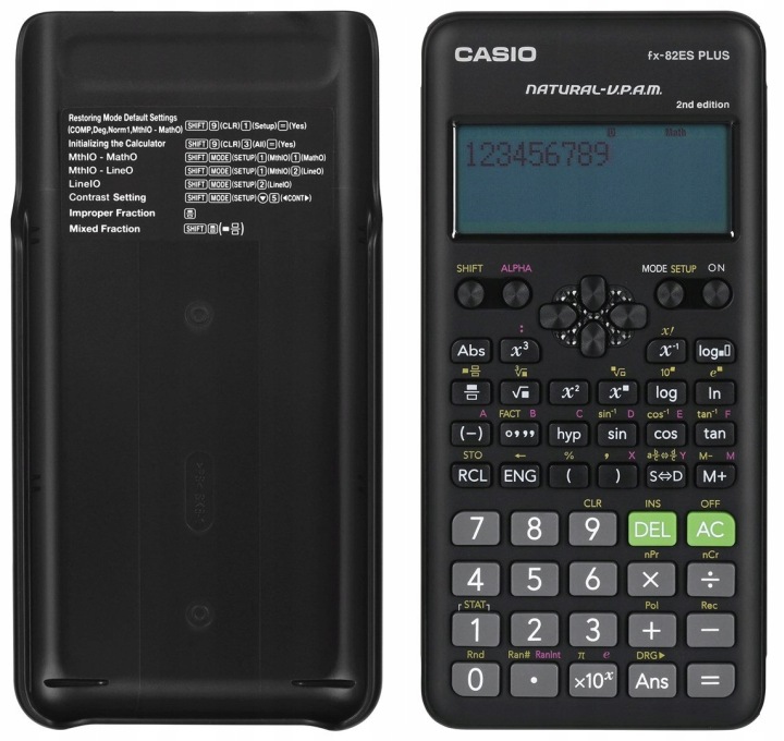 Калькулятор науковий CASIO FX-82ESPLUS-2 252 функції 77x162 мм Чорний — фото 4