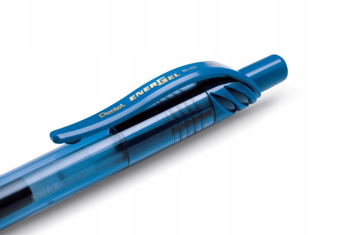 Ручка кулькова Energel Pentel BL-107 0,7 мм сині — фото 2