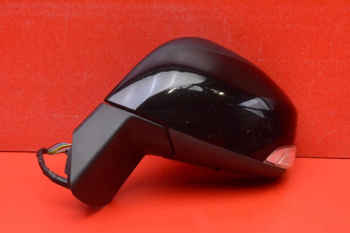 mirror left black, EU RENAULT SCENIC 3 III XMOD LIFT 13-16 10 PIN