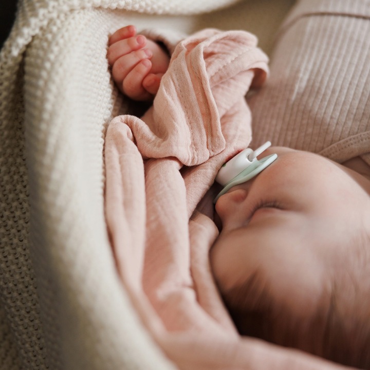 Babyono Пелюшка муслінова 70x70 3 шт. 328/01 рожевий — фото 7