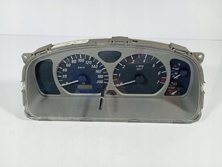 Opel AGILA 00-06 Instruments tachymètre compte tours Horloge montre tableau bord Tachymètre OE 90567689
