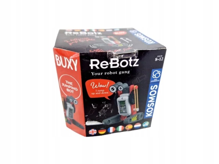 Skákajúci робот Buxy - міні робот pre дітей Rebotz — фото 3