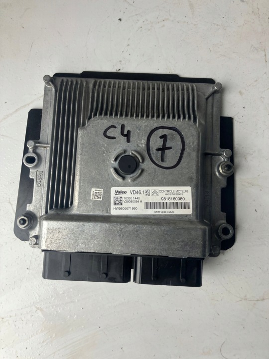 Ordinateur Unité de contrôle Moteur PEUGEOT CITROEN 1.2 THP 9818160080 9806671980
