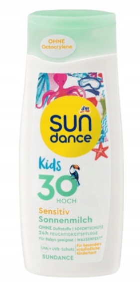 SUNDANCE KIDS SENSITIVE молочко захисне на сонце для дітей фільтр 30+