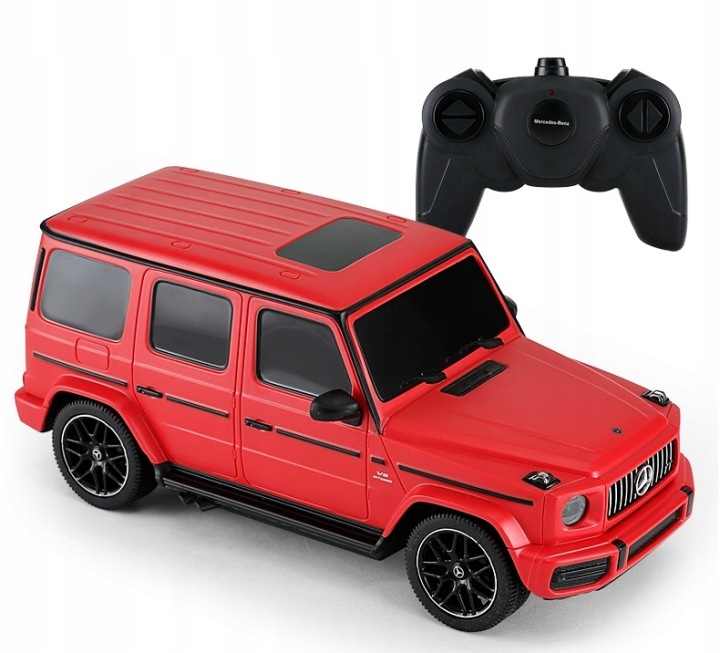 Mercedes AMG G63 на радіокеруванні 1:24 червоні — фото 12