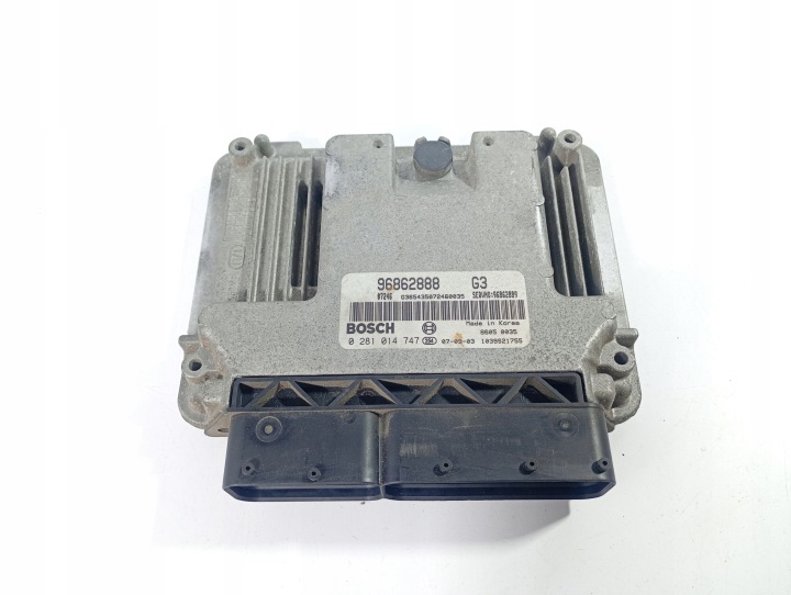 Computer Bedienteil DES MOTORS OE 96862888 BMW 1 und E87 04-11