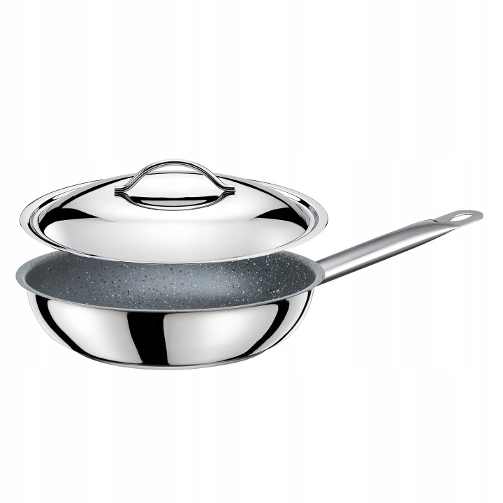 Granitová pánev 24 cm s poklicí Exclusive Tomgast