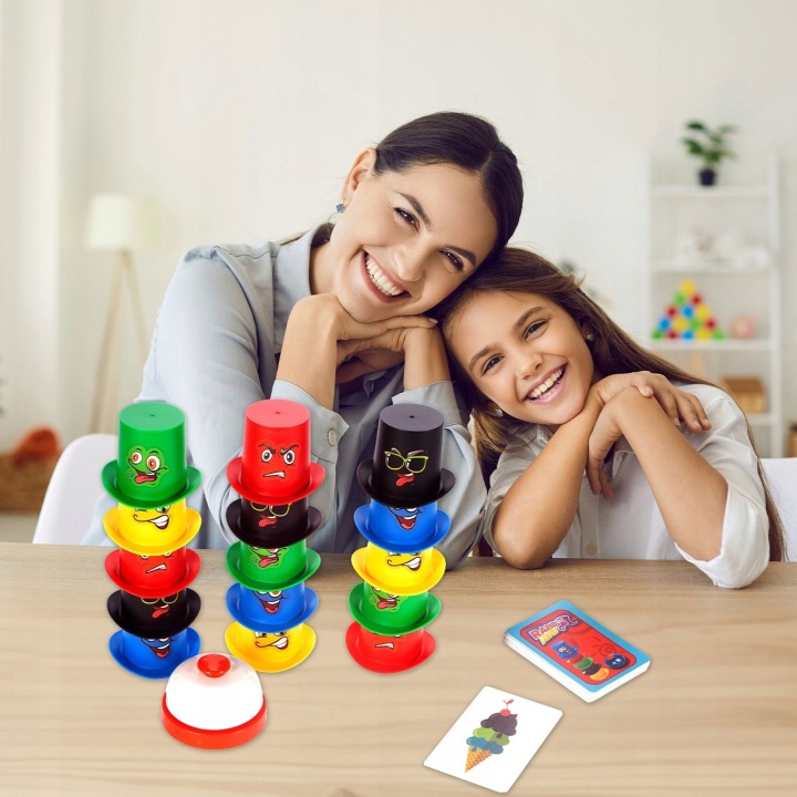 SZYBKIE KAPELUSZE GRA RODZINNA ZRĘCZNOŚCIOWA WOOPIE Typ Podstawa