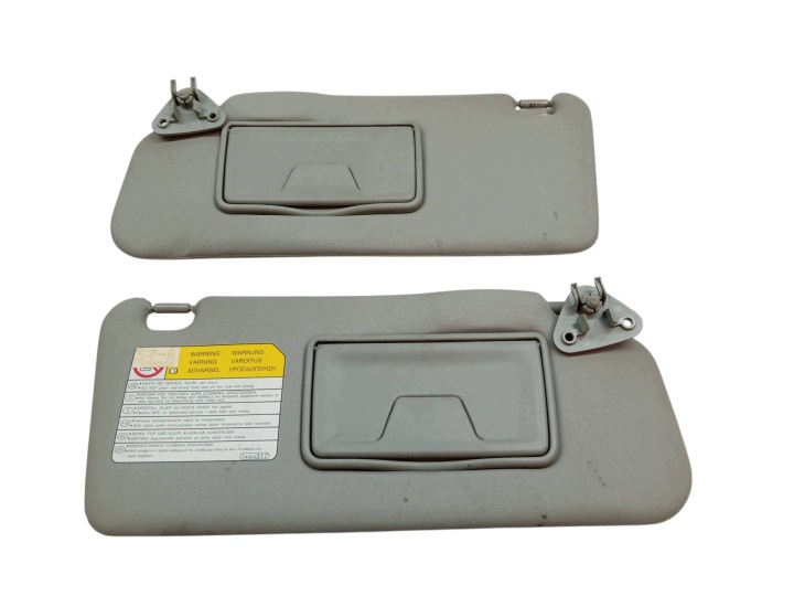 visors PRZECIWSLONECZNE left right cover KPL Peugeot 4007 and (2007-2012)