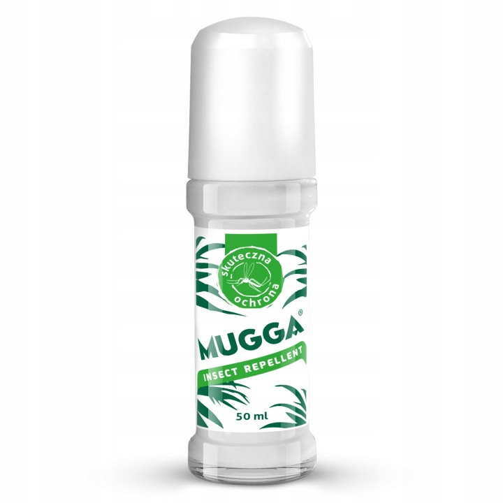 MUGGA Роликовий 20% DEET від комарів кліщі комахи комахи 50 мл — фото 5