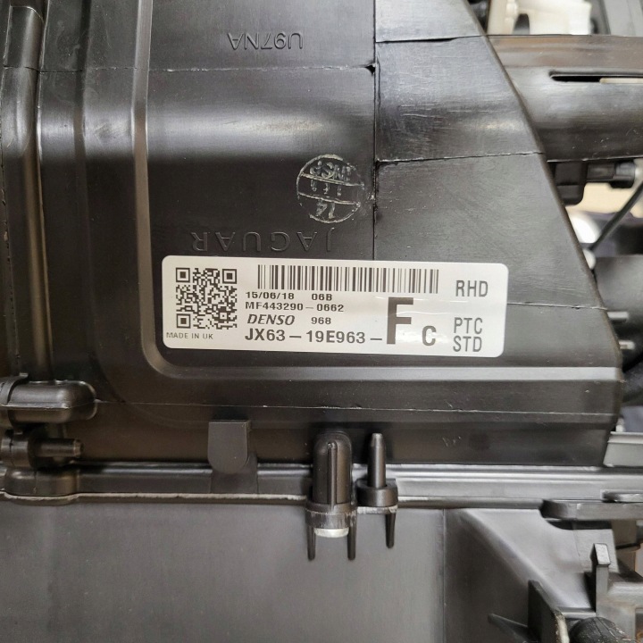 2019 Jaguar F-Pace Heater Team JX6314F498AB 9