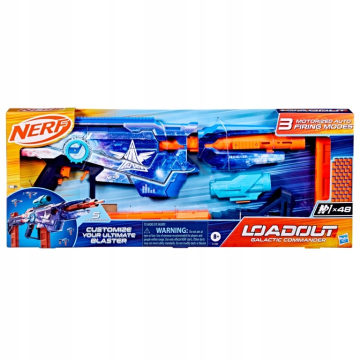 Гвинтівка NERF Автоматизований Бластер Loadout 48 стрілок різнокольоровий (виставковий) — фото 10