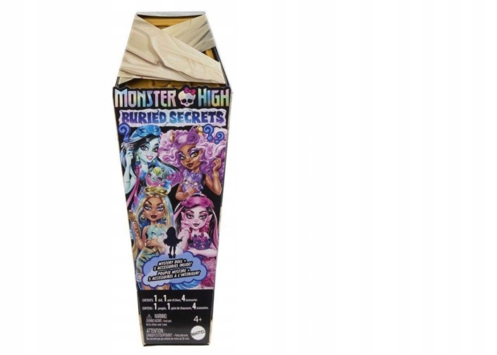 MONSTER HIGH приховані секрети лялька 4+ 194735256327 золотий (вживаний) — фото 5