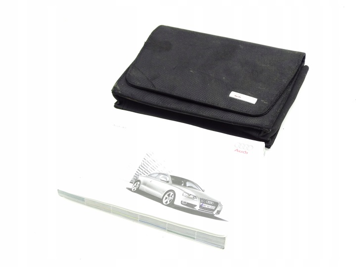 KSIAZKA SERWISOWA ETUI WELUR AUDI A5 8T COUPE 3D