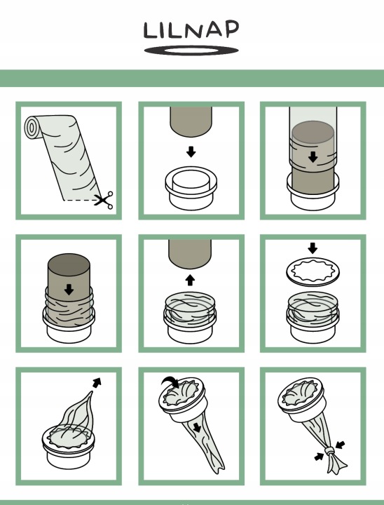 Набір плівка змінна для вкладиша TOMMEE TIPPEE SANGENIC, TWIST&Click, SIMPLE — фото 3