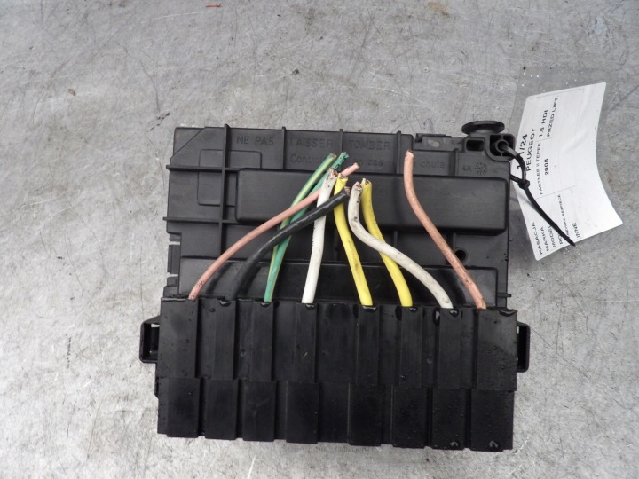 Peugeot Partner II Tepee compartment of fuses 9664706280