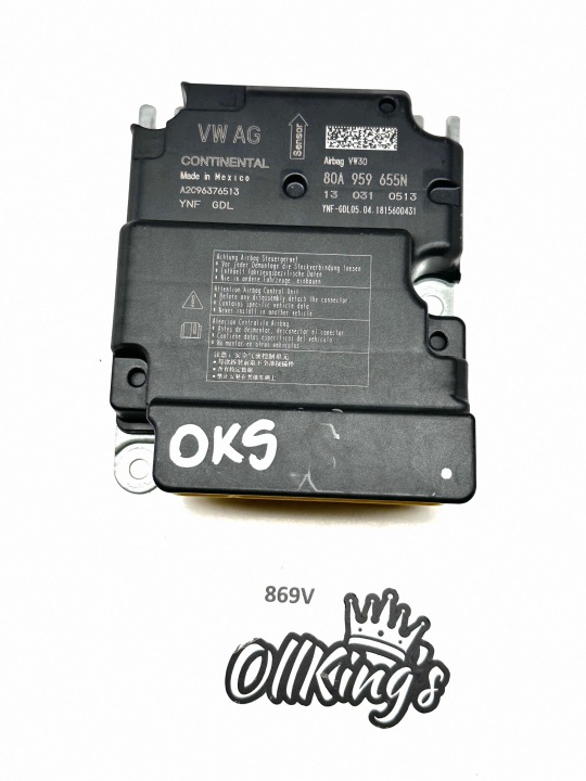 AUDI Q5 SQ5 80A FY modulo centralina airbag airbag WYSTRZELONY 80A959655N