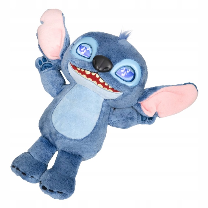 М'яка іграшка інтерактивна JUST PLAY DISNEY STITCH MANY MOODS STITCH 35 см (пошкоджений) — фото 7