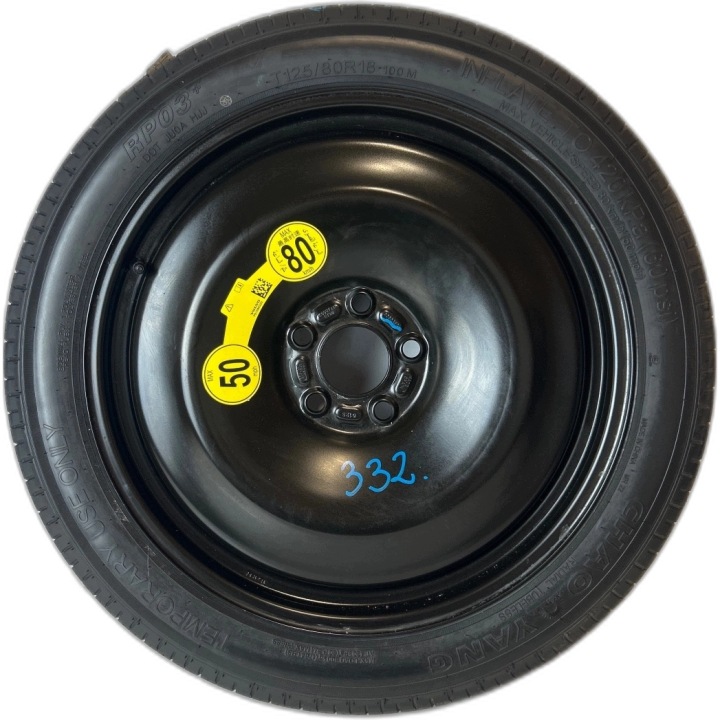 kotač rezervnog kotača Volvo XC60 II V90 S90 5x108 125/80/R18 ET20