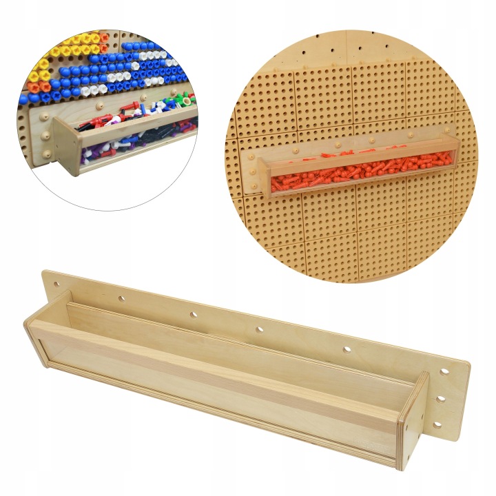 PÓŁKA NA AKCESORIA DO TABLICY STEM 80cm MASTERKIDZ