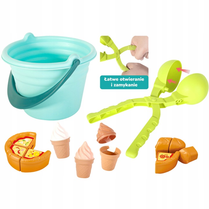 ZESTAW DO PIASKU PIASKOWNICY LODY FOREMKI WOOPIE Kod producenta 46323